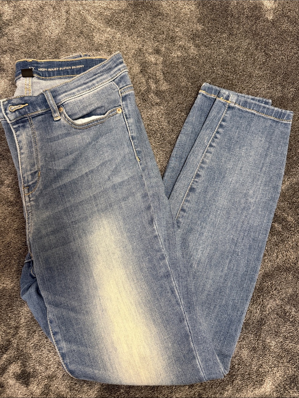 New York & Company Light Blue Skinny Jeans